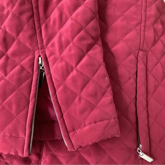 Worthington Plum Quilted Jacket Preowned - Picture 4 of 7
